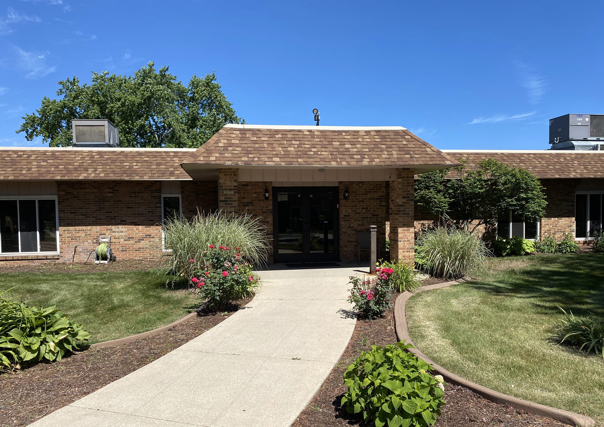 Brickyard Healthcare Portage Care Center exterior front entrance